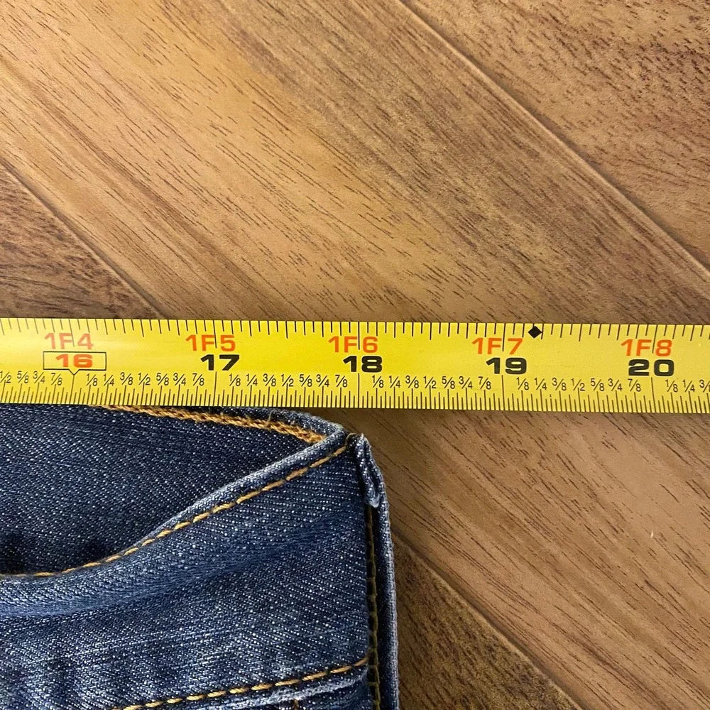 Levis 527 Slim Bootcut Jeans Mens 34x34 Medium Wash Blue Denim Pants 0841‎
